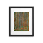 Gustav Klimt - Tannenwald I (Pine Forest I) Framed Art Print Gallery Image 6