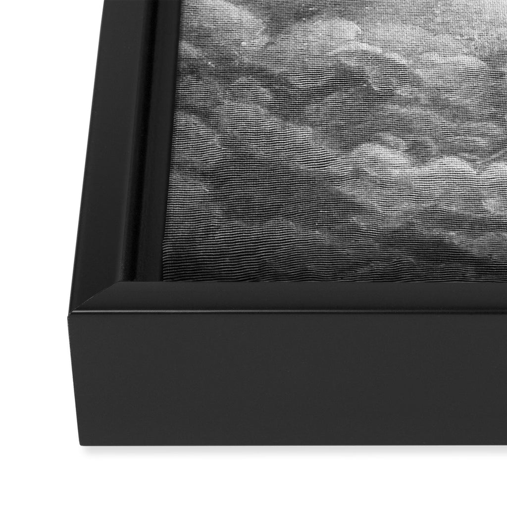 Gustave Doré Paradise Lost Fall to Earth Framed Canvas Print Gallery Image 3