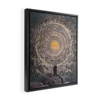 Gustave Dore - The saintly throng form a rose in the empyrean Framed Canvas Print Gallery Image 2