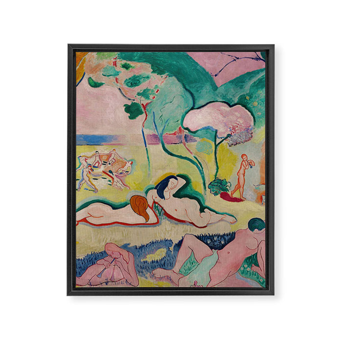 Henri Matisse - Le bonheur de vivre (The Joy of Life) Framed Canvas Print Gallery Image 1