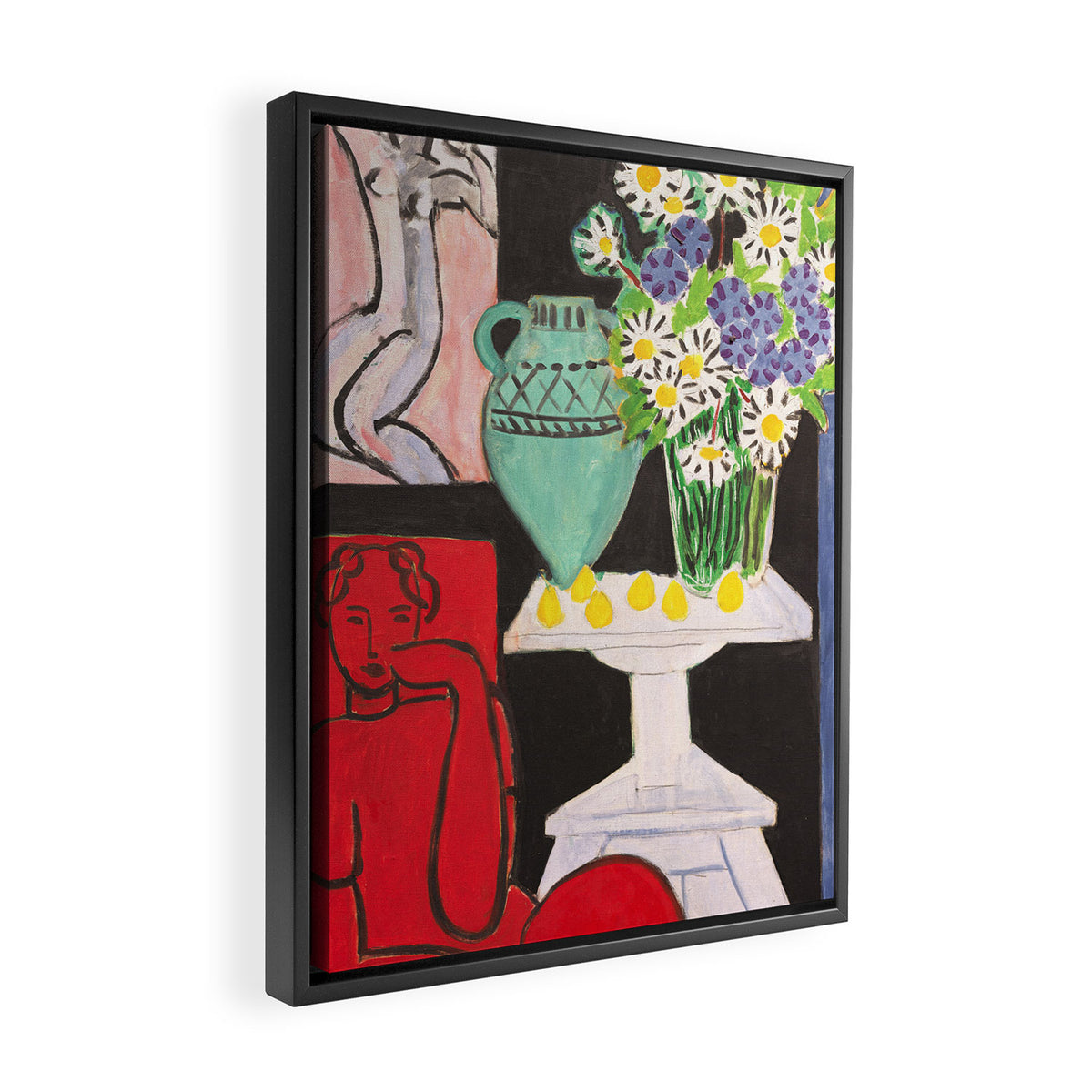Henri Matisse - The Daisies  Framed Canvas Print Gallery Image 2