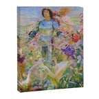 Le Chevalier aux Fleurs -Georges Rochegrosse The Flower Knight Canvas Print Gallery Image 6