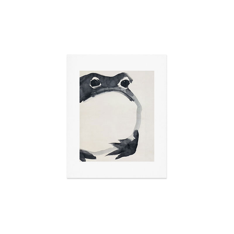 Matsumoto Hoji Frog Painting Art Print Gallery Image 1