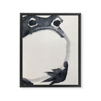 Matsumoto Hoji Frog Painting Framed Canvas Print Gallery Image 6