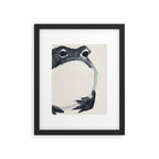 Matsumoto Hoji Frog Painting Framed Art Print Gallery Image 5