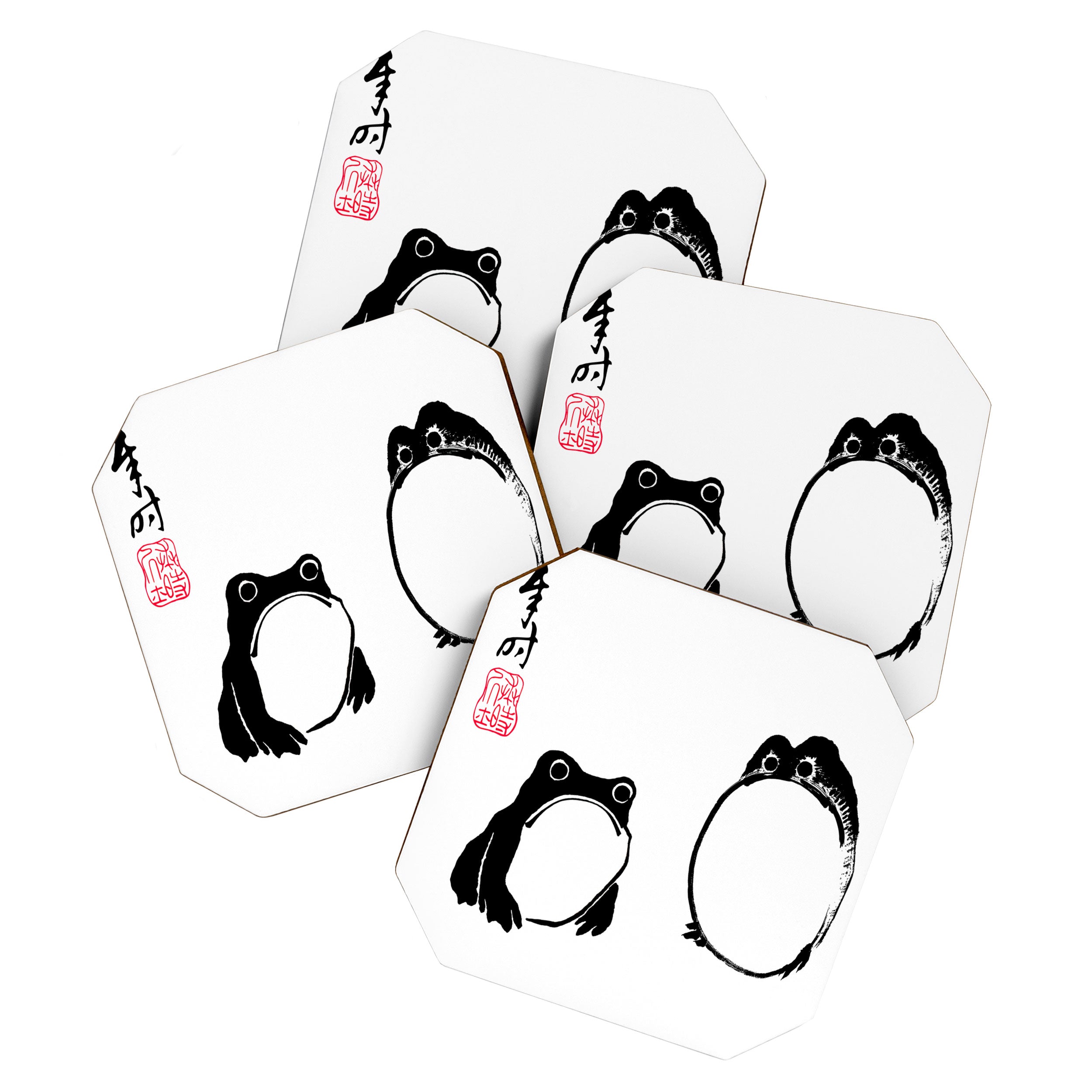 Matsumoto Hoji Frogs  Coaster Gallery Image 1
