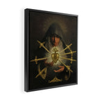 Our Lady of Sorrows Mater Dolorosa Mary Painting Framed Canvas Print Gallery Image 2