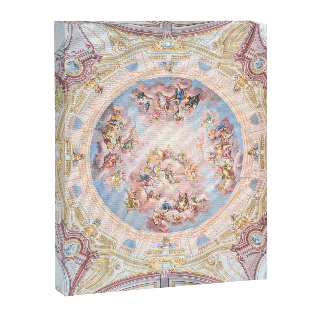 Renaissance Ceiling Painting Gods Angels Fresco Canvas Print Gallery Image 6