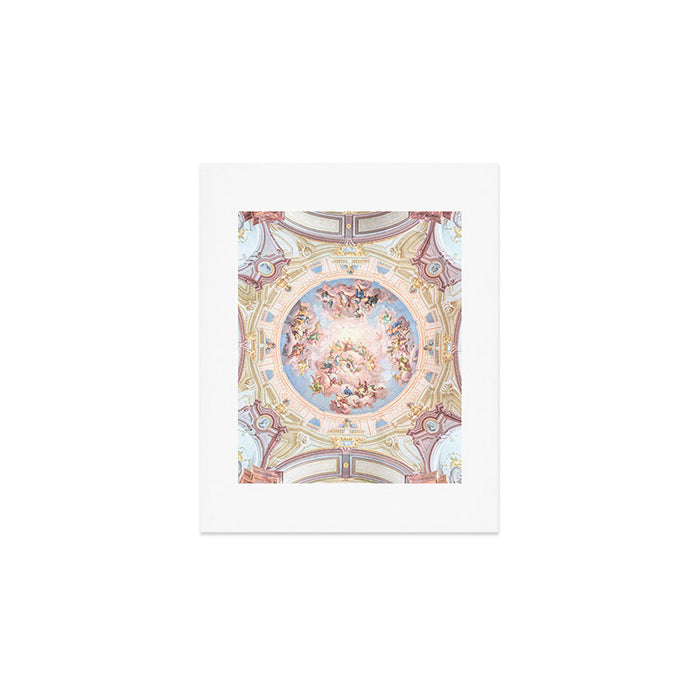 Renaissance Ceiling Painting Gods Angels Fresco Art Print Gallery Image 1