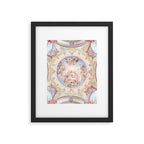 Renaissance Ceiling Painting Gods Angels Fresco Framed Art Print Gallery Image 5