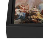 Renaissance Painting Angels Cherubs Aesthetic Allegorical Scene Framed Canvas Print Gallery Image 3