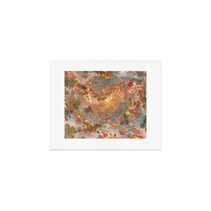 Renaissance Painting Cherubs Rome Fresco Ceiling Art Print Gallery Image 1