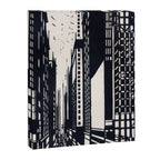 Skyscraper under construction - Max Thalmann 1925 Canvas Print Gallery Image 6