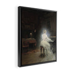 Spirit Painting 1885 George Roux Framed Canvas Print Gallery Image 2