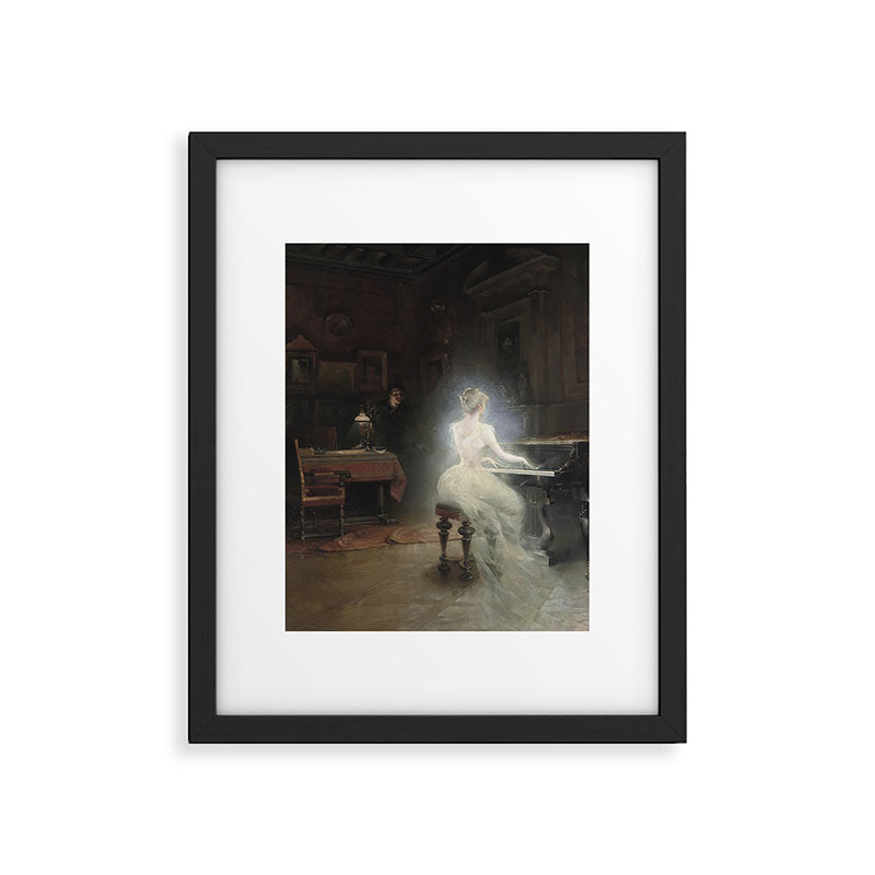 Spirit Painting 1885 George Roux Framed Art Print Gallery Image 1