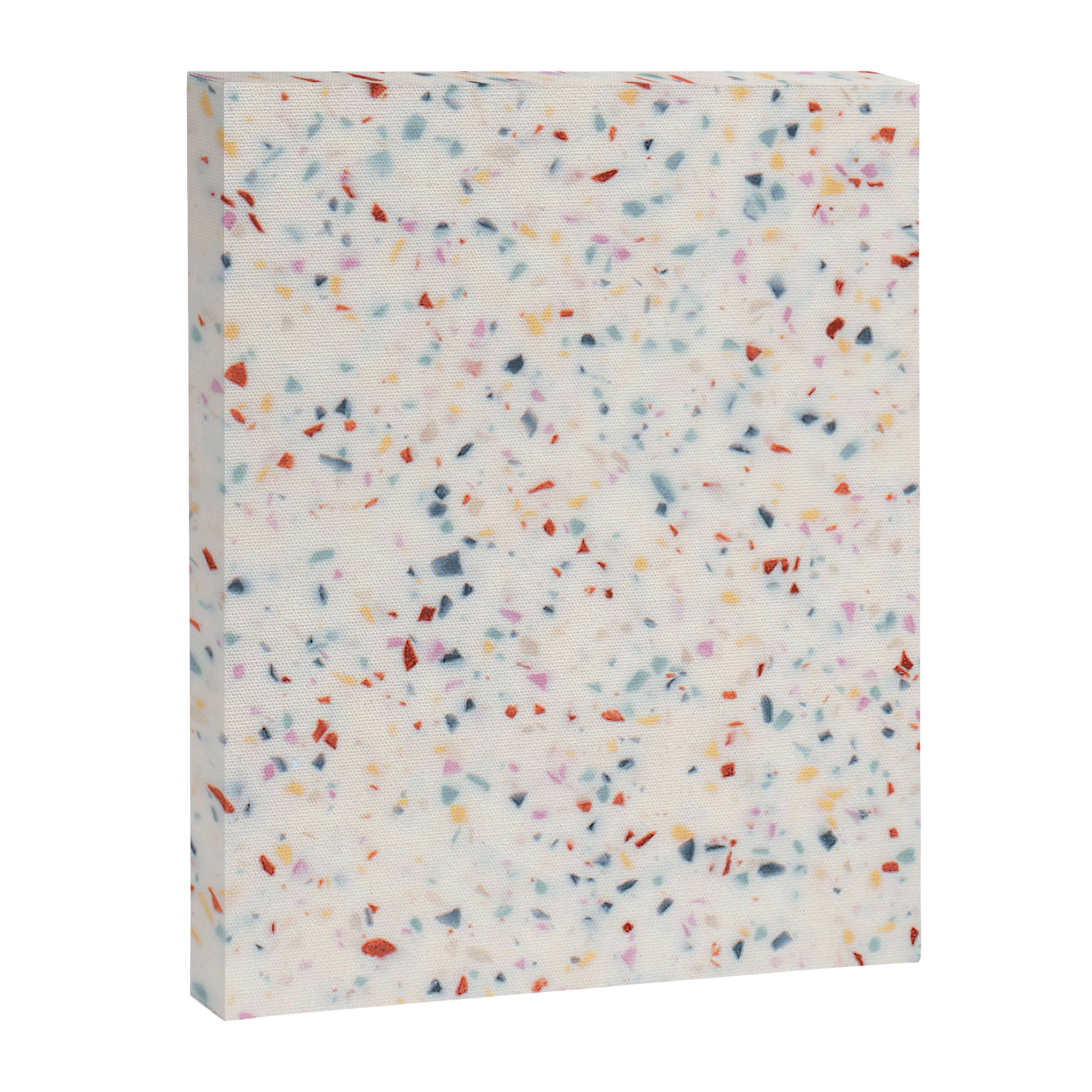 Terrazzo Confetti Print Canvas Print Gallery Image 8