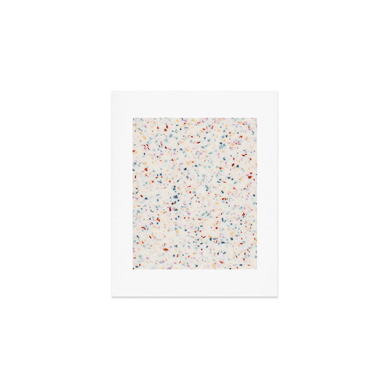 Terrazzo Confetti Print Art Print Gallery Image 1