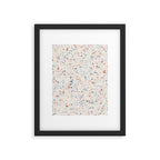 Terrazzo Confetti Print Framed Art Print Gallery Image 6