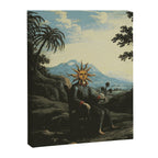 The alchemist who has achieved illumination Canvas Print Gallery Image 6