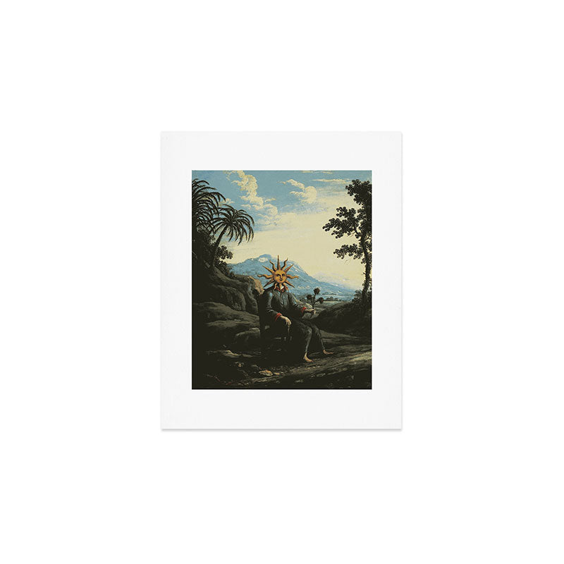 The alchemist who has achieved illumination Art Print Gallery Image 1