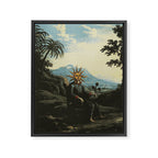The alchemist who has achieved illumination Framed Canvas Print Gallery Image 6
