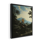 The alchemist who has achieved illumination Framed Canvas Print Gallery Image 2