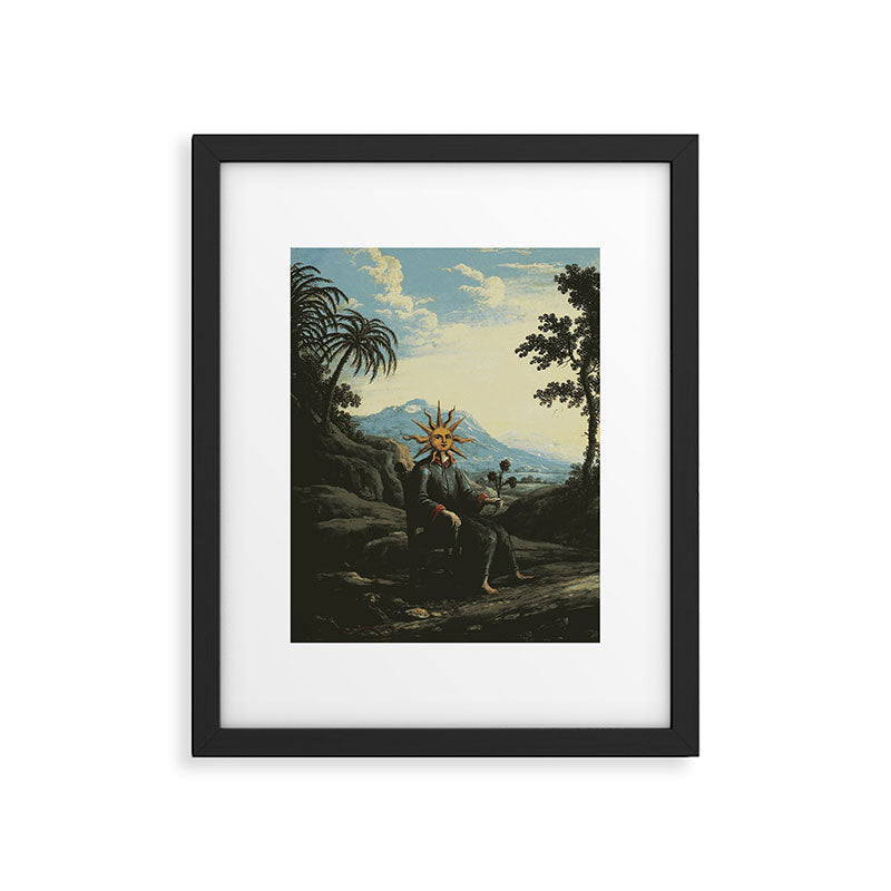 The alchemist who has achieved illumination Framed Art Print Gallery Image 5
