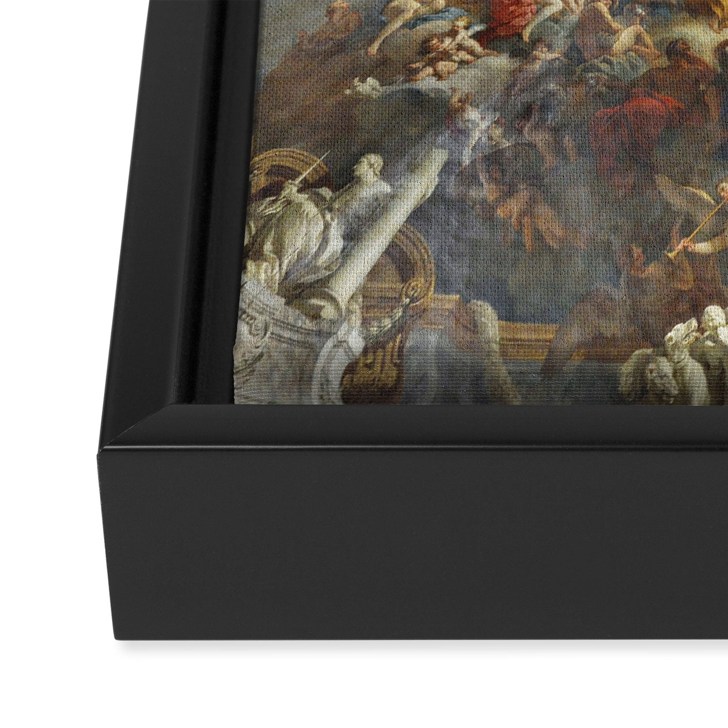 The Apotheosis of Hercules Versailles Palace Ceiling Mural Framed Canvas Print Gallery Image 3