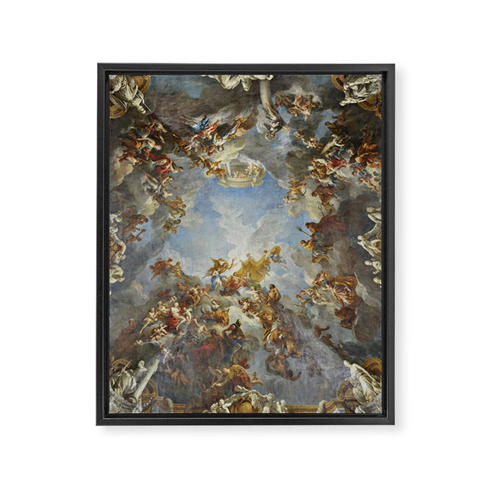 The Apotheosis of Hercules Versailles Palace Ceiling Mural Framed Canvas Print Gallery Image 1