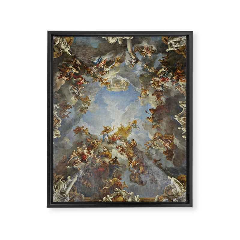 The Apotheosis of Hercules Versailles Palace Ceiling Mural Framed Canvas Print Gallery Image 6