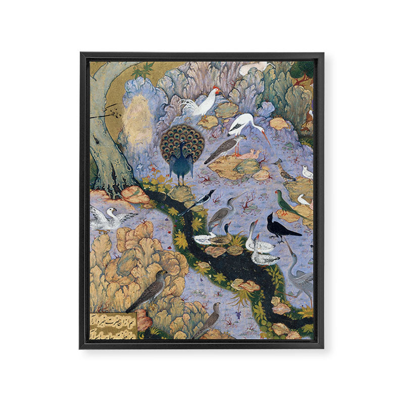 The Concourse of the Birds  Framed Canvas Print Gallery Image 6