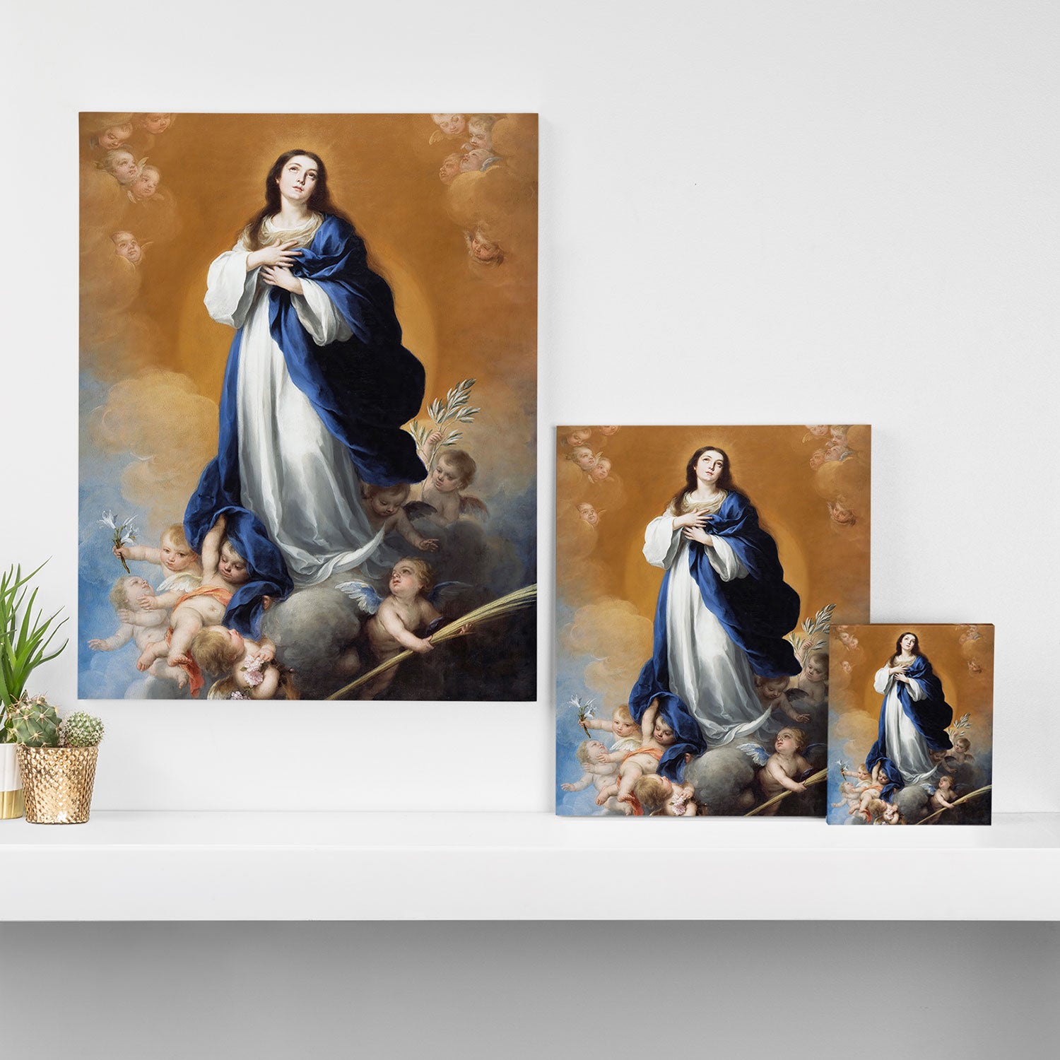 The Immaculate Conception Canvas Print Gallery Image 3