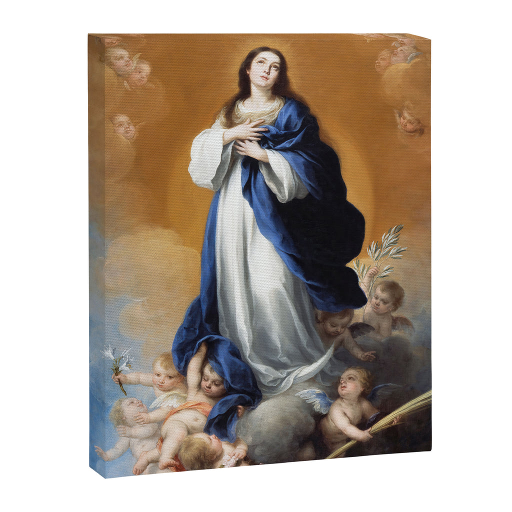 The Immaculate Conception Canvas Print Gallery Image 6