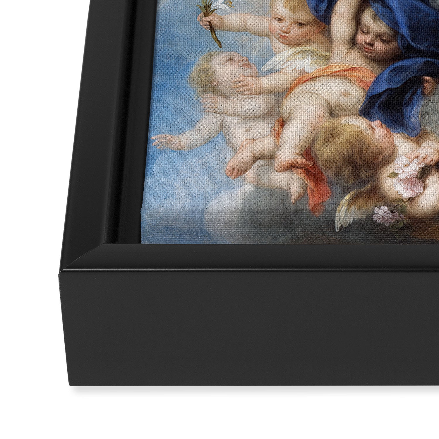 The Immaculate Conception Framed Canvas Print Gallery Image 3