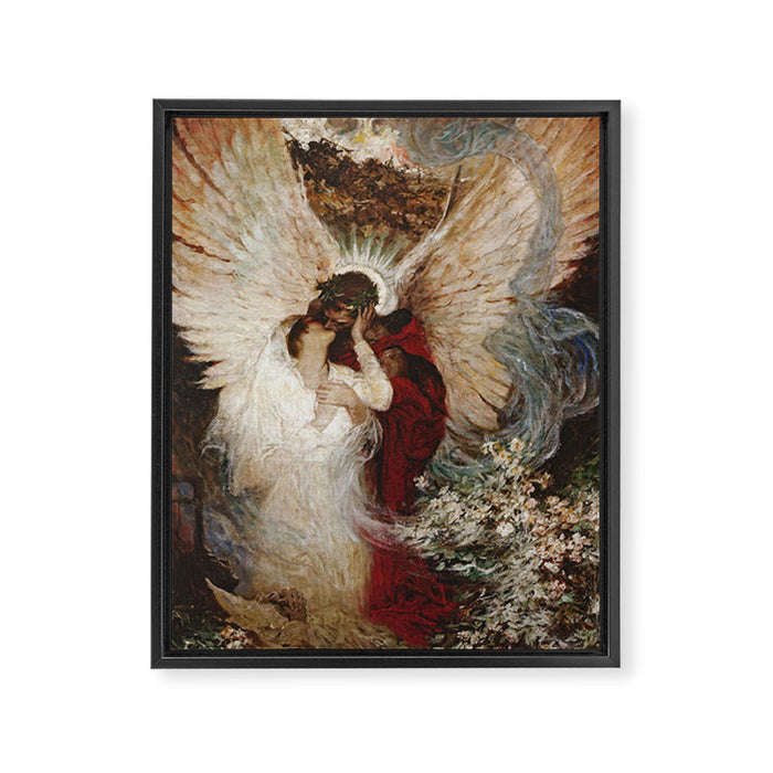 The Other Side - Dean Cornwell 1918 Framed Canvas Print Gallery Image 1