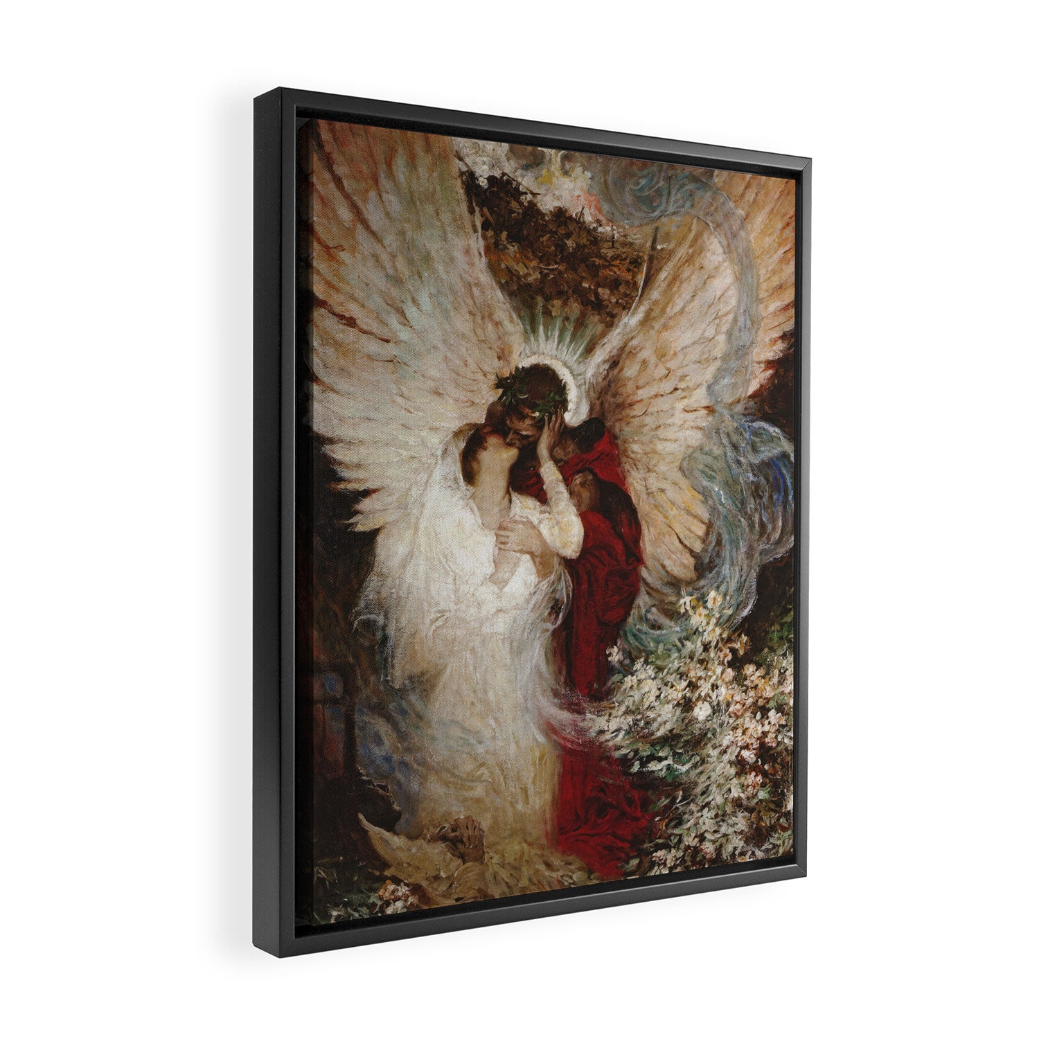 The Other Side - Dean Cornwell 1918 Framed Canvas Print Gallery Image 2