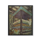 The Princess and the Pea - Edmund Dulac 1911  Framed Canvas Print Gallery Image 6