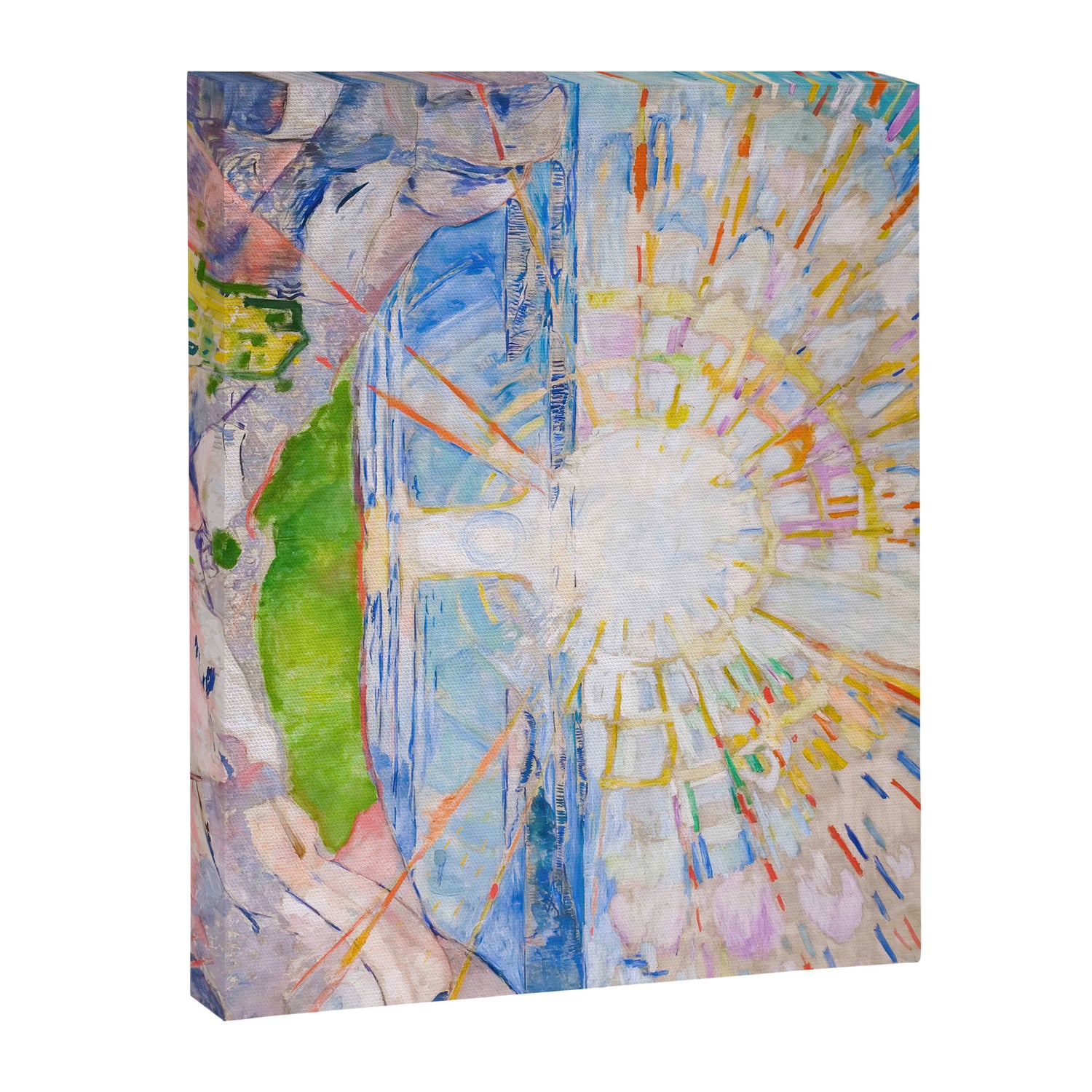 The Sun 1911 Edvard Munch Canvas Print Gallery Image 3