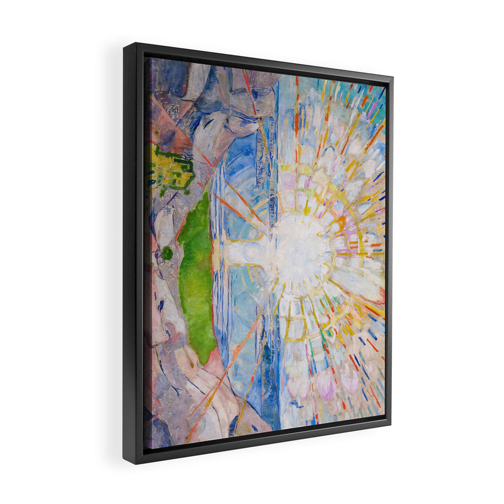 The Sun 1911 Edvard Munch Framed Canvas Print Gallery Image 2