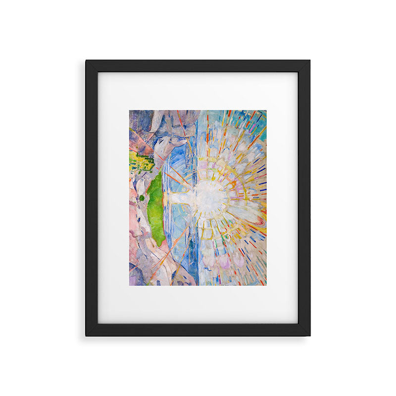 The Sun 1911 Edvard Munch Framed Art Print Gallery Image 4