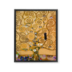 The Tree of life - Gustav Klimt Stoclet Frieze Framed Canvas Print Gallery Image 6