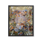 The Triumph Of St Ignatius Ceiling Painting Fresco Renaissance  Framed Canvas Print Gallery Image 6