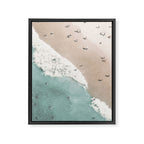 Beach Day Framed Canvas Print Gallery Image 3