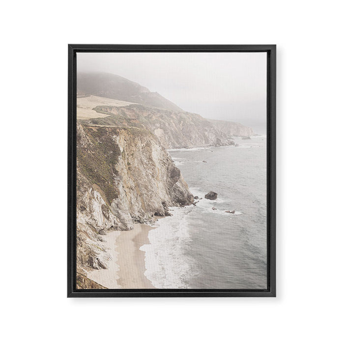 Big Sur California Framed Canvas Print Gallery Image 1
