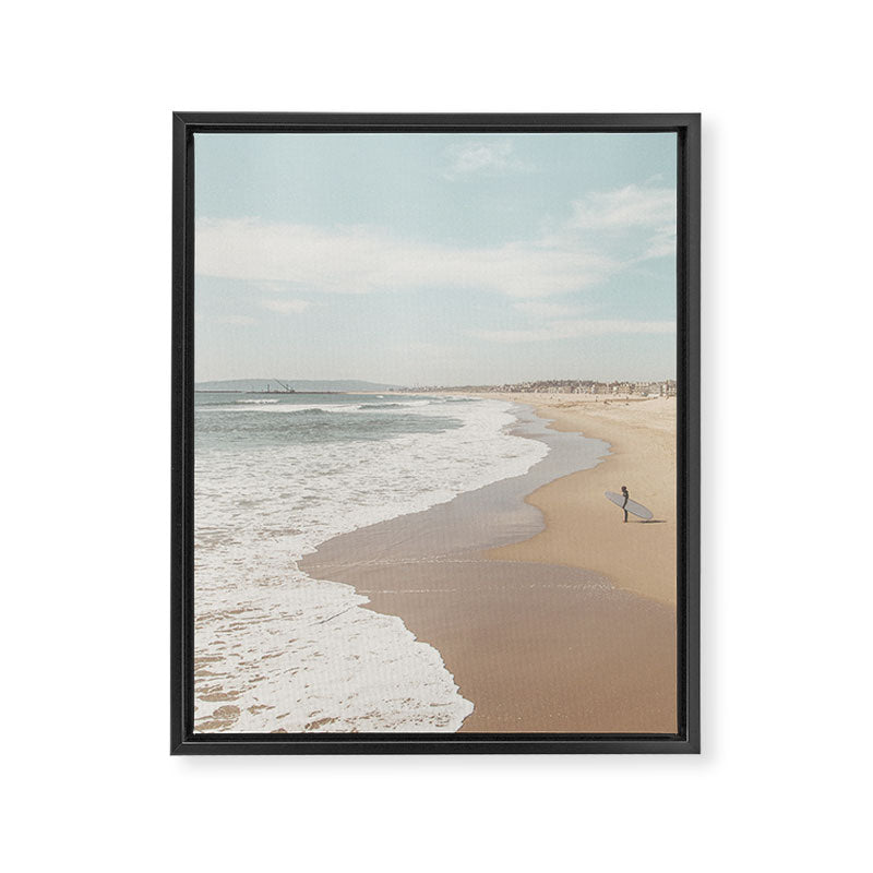 California Beach Framed Canvas Print Gallery Image 6