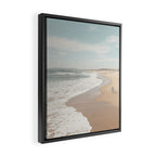 California Beach Framed Canvas Print Gallery Image 2