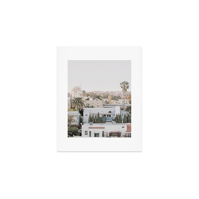 Hollywood California Art Print Gallery Image 1