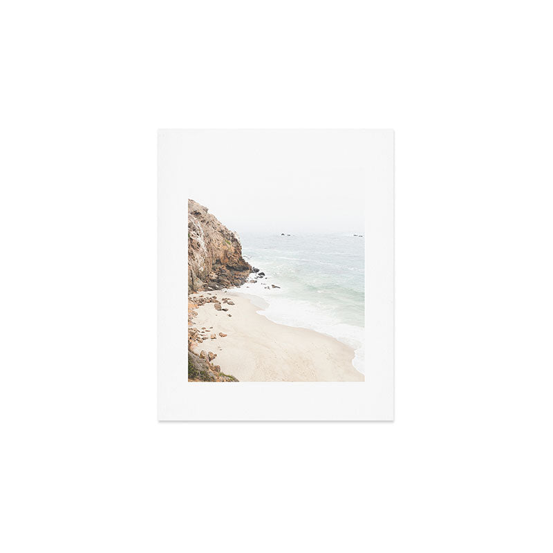 Malibu California Beach Art Print