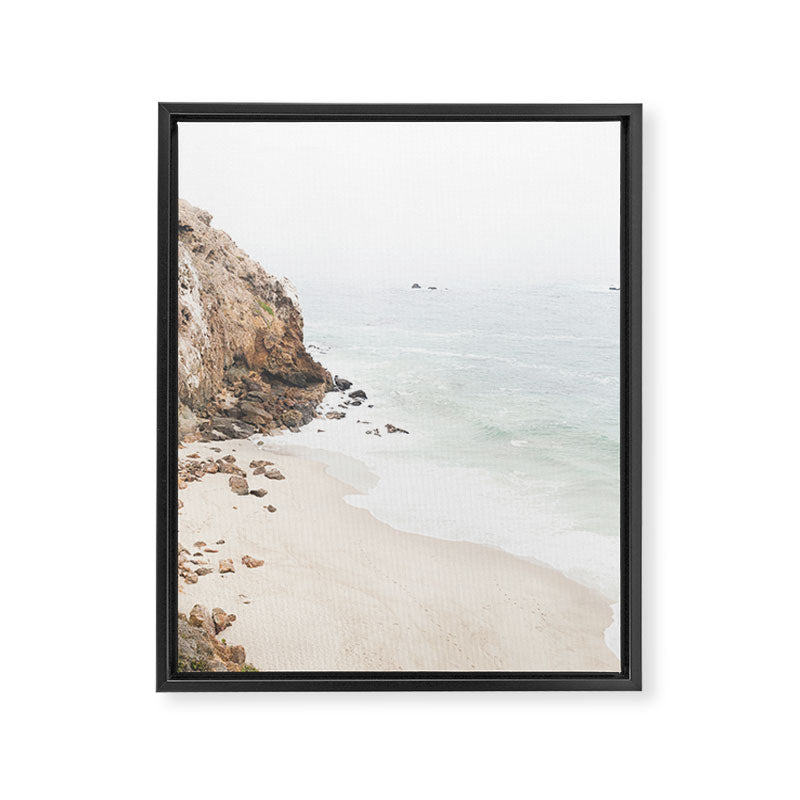 Malibu California Beach Framed Canvas Print Gallery Image 6