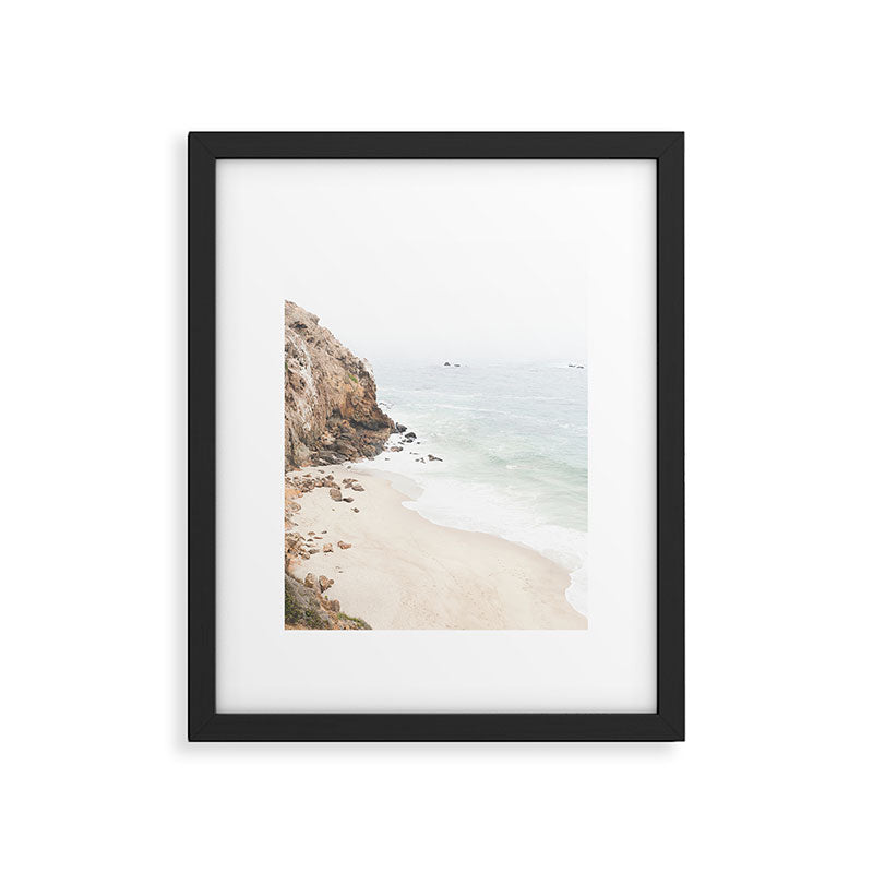 Malibu California Beach Framed Art Print Gallery Image 5